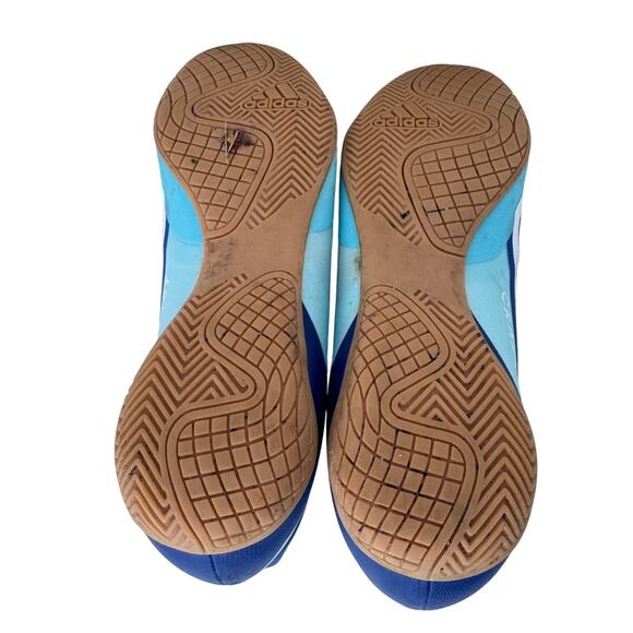 Adidas X Crazyfast.4 Indoor Soccer Shoes IE1585 Blue‎ Men\'s Size 12 main image 4